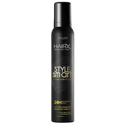 Oriflame HairX, Style Smart, Styling Hair Mousse (Mus do stylizacji włosów)