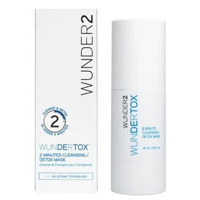 Wunder2 Wudertox, 2 Minutes Cleansing Detox Mask (Maska oczyszczająco-detoksykująca)