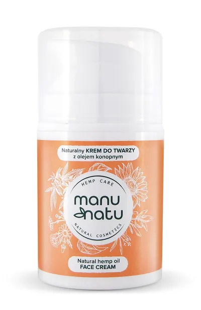 Manu Natu Naturalny krem do twarzy
