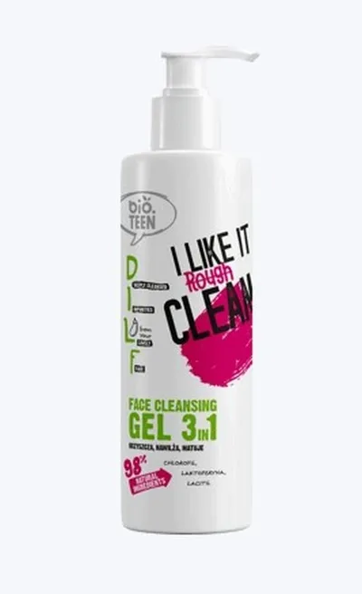 bio.Teen Face Cleansing Gel 3in1 (Żel do mycia twarzy 3w1)