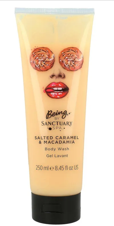Being by Sanctuary Spa Salted Caramel & Macadamia Body Wash (Żel pod prysznic `Słony karmel & makadamia`)