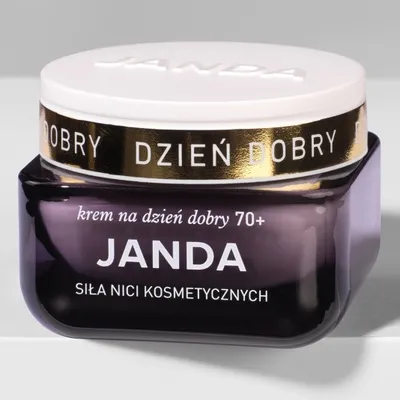 Janda Siła nici kosmetycznych, Krem na dzień dobry 70+ 'Czarna róża'