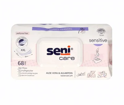 Seni Care Chusteczki pielęgnacyjne `Sensitive`