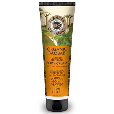 Planeta Organica Organic Baobab Body Cream (Certyfikowany organiczny krem do ciała)