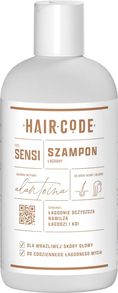  Hair Code SENSI, Szampon do włosów łagodny