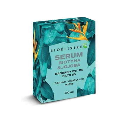 Bioelixire Serum do włosów `Biotyna + jojoba`