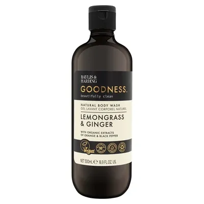 Baylis & Harding Goodness Lemongrass & Ginger Body Wash (Żel pod prysznic z trawą cytrynową i imbirem)