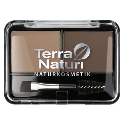Terra Naturi Eyebrow Powder Duo (Paleta do makijażu brwi)