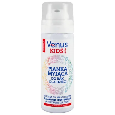 Venus Kids, Pianka myjąca do rąk dla dzieci
