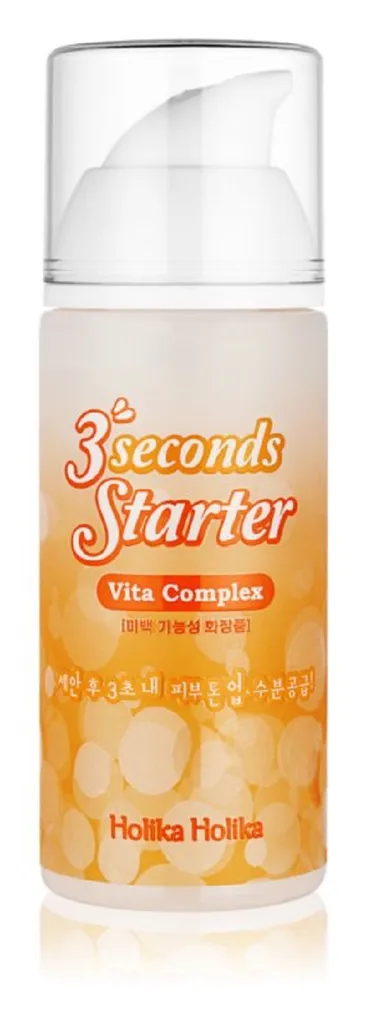 Holika Holika 3 Seconds Starter, Serum Vita Complex (Kojące serum przeciw zaczerwienieniom skóry z witaminą C)