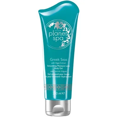 Avon Planet Spa, Greek Seas, Smoothing Moisture Lock Body Gel (Wygładzający żel nawilżający do ciała z ekstraktem alg (nowa wersja))