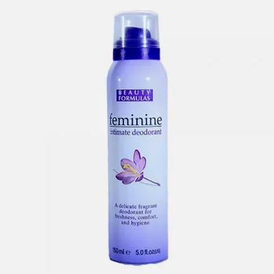 Beauty Formulas Feminine Intimate Deodorant (Spray do higieny intymnej)