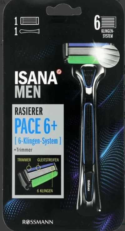 Isana Men, Rasierer Pace  6+ (Maszynka do golenia)