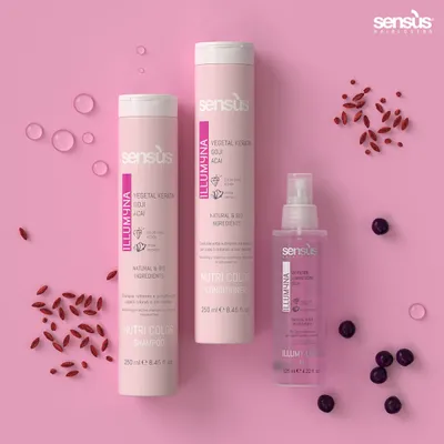 Sens.US Illumyna, Color Protect Shampoo (Szampon chroniący kolor włosów farbowanych)