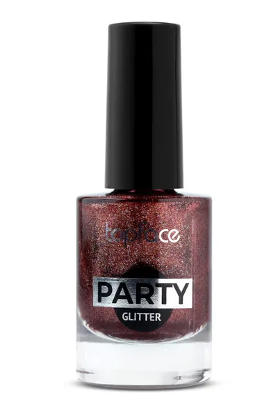 Topface Party Glitter Nail Enamel (Lakier do paznokci brokatowy)