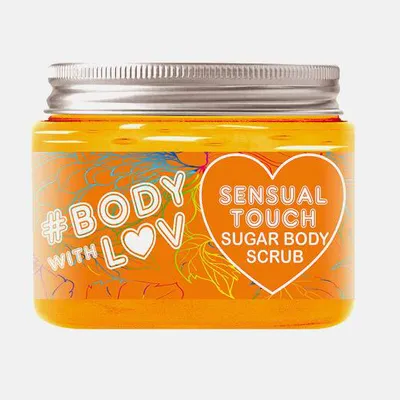 Body with Luv Cukrowy scrub do ciała `Sensual touch`