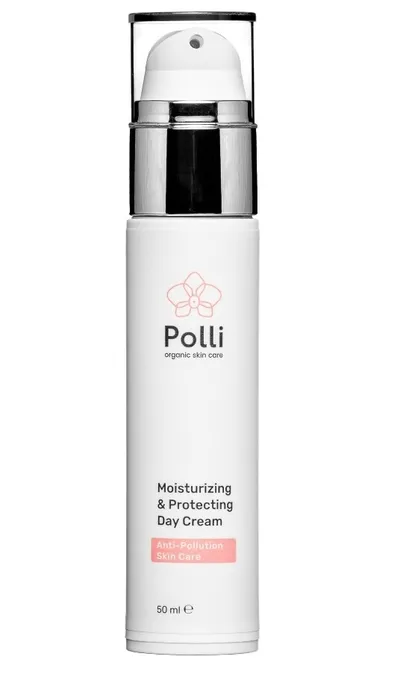 Polli Organics Anti-Pollution Skin Care,  Delicate Moisturising & Protecting Cream (Nawilżający ochronny krem do twarzy)
