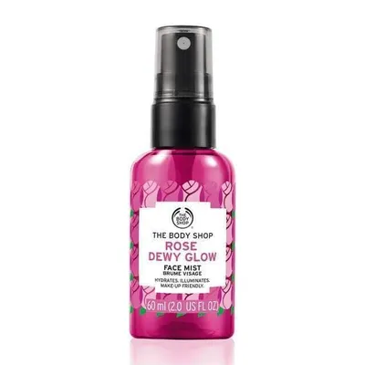 The Body Shop Rose Dewy Glow Face Mist (Mgiełka do twarzy "Róża")