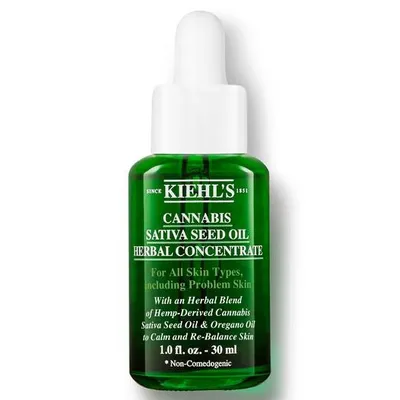 Kiehl's Cannabis Sativa Seed Oil Herbal Concentrate (Serum z nasion konopi siewnych)