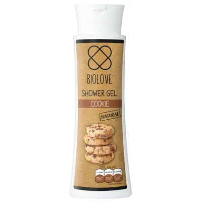 Biolove Cookie, Shower Gel (Nawilżający żel pod prysznic o zapachu ciastka)
