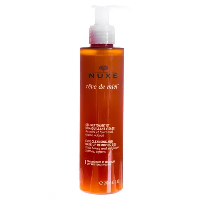 Nuxe Reve de Miel, Face Cleansing and Make-up Removing Gel (Żel do mycia twarzy i demakijażu)