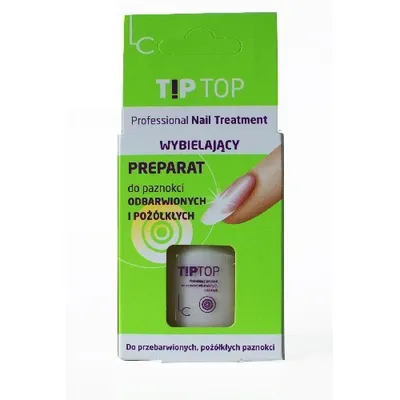 Coloris Tip Top, Professional Nail Treatment (Wybielający preparat do paznokci odbarwionych i pożółkłych)