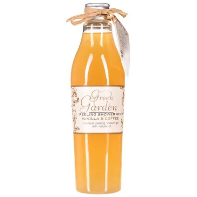 Green Garden Peeling Shower Gel Vanilla & Coffee (Żel pod prysznic peelingujący `Wanilia & kawa`)