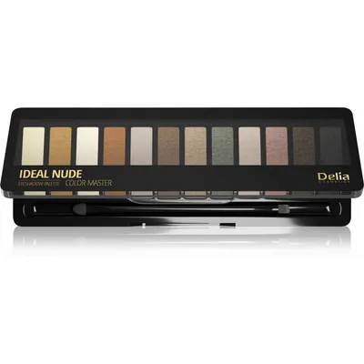 Delia Ideal Nude  01 Color Master Eyeshadow Palette (Paleta cieni do powiek)