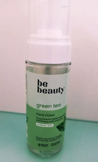 bebeauty Green Tea Face Foam Normal Skin (Pianka do mycia twarzy)