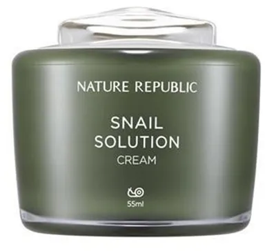 Nature Republic Snail Solution Cream (Krem ze śluzem ślimaka)
