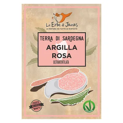 Le Erbe di Janas Terra di Sardegna Argilla Rosa (Glinka różowa)
