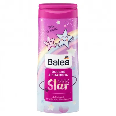 Balea Shinning Star Dusche & Shampoo (Szampon i żel pod prysznic)