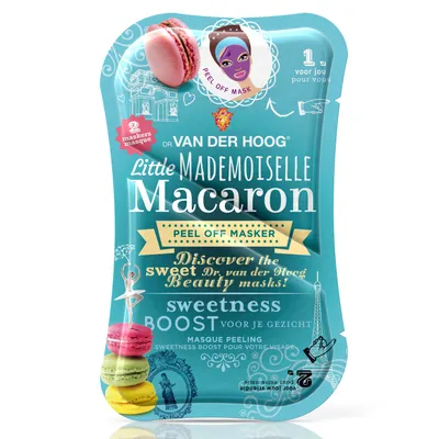 Dr. Van Der Hoog Little Mademoiselle Macaron Peel Off Masker (Maseczka peel-off)