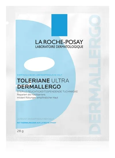 La Roche-Posay Toleriane Ultra Dermallergo Mask Sheet (Maseczka płócienna o działaniu nawilżającym i łagodzącym dla cery wrażliwej)