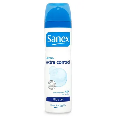 Sanex Dermo Extra Control, Micro Talc (Antyperspirant w sprayu)