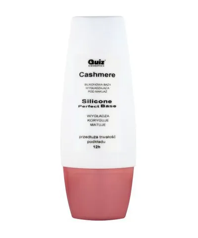 Quiz Cosmetics Cashmere, Silicone Perfect Base (Silikonowa baza wygładzająca pod makijaż)