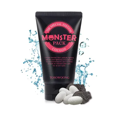 Tosowoong Cocoon Monster Pack (Głęboko oczyszczająca maseczka)