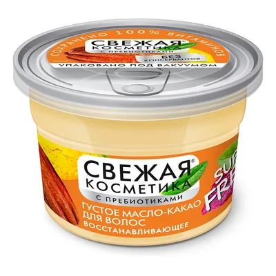 Fitokosmetik Fresh Cosmetics, Gęsty olej-kakao do włosów rewitalizujący