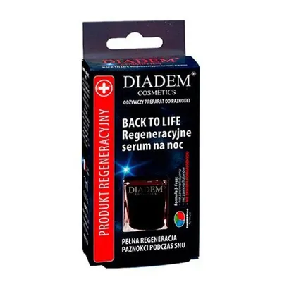 Diadem Back to Life, Regeneracyjne serum do paznokci na noc (Serum do paznokci)