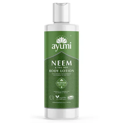 Ayumi Neem & Tea Tree Body Lotion (Balsam do ciała `Neem i drzewo herbaciane`)