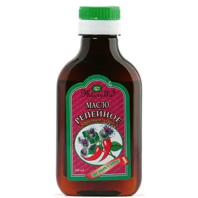 Mirrolla Olej łopianu z czerwoną papryką chili