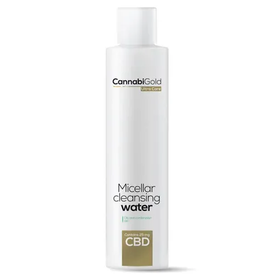 CannabiGold Micellar Cleansing Water (Płyn micelarny)