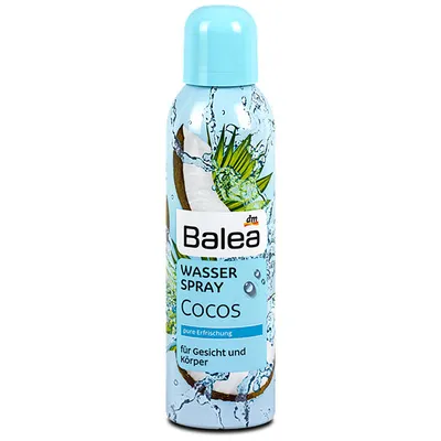 Balea Wasserspray Cocos (Woda kokosowa do ciała i twarzy)