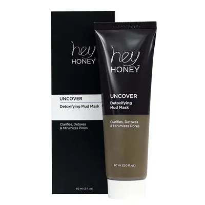 Hey Honey Uncover Detoxifying Mud Mask (Detoksykująca maseczka do twarzy)