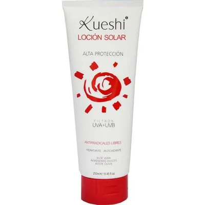 Kueshi Locion Solar, Sunscreen Moisturizer  SPF50 (Krem do opalania)
