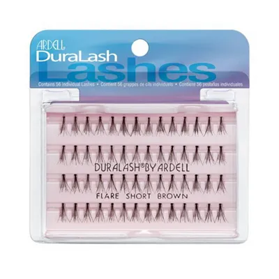 Ardell Lashes Duralash, Flare Short Lashes, Brown Lashes (Sztuczne rzęsy w kępkach)