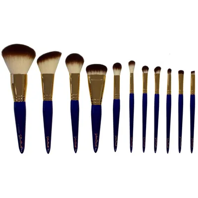 Glam Shop Royal Set, Zestaw 11 pędzli