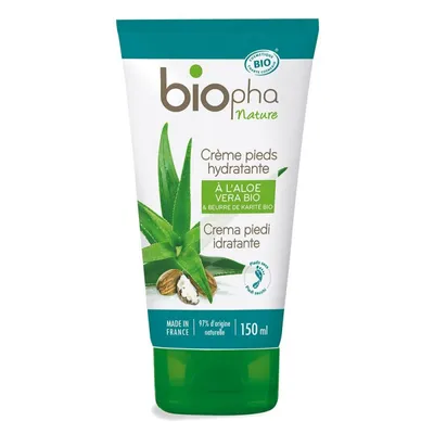 BIOpha Organic Creme Pieds Hydratante (Nawilżający krem ​​do stóp)