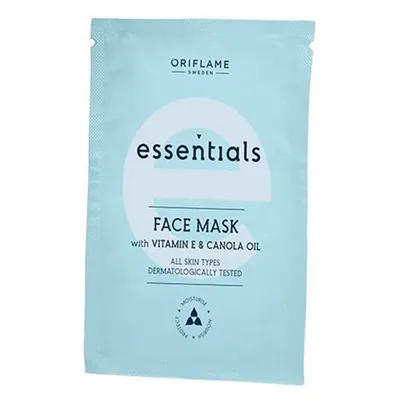 Oriflame Essentials, Face Mask with Vitamin E and Canola Oil (Maseczka do twarzy)