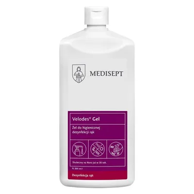 Medisept Velodes Gel (Żel do higienicznej dezynfekcji dłoni)